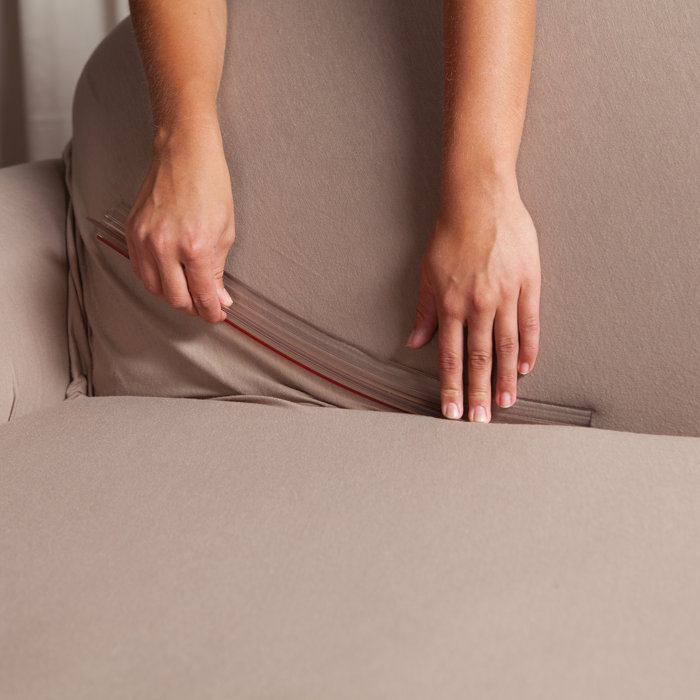 Ebern Designs Tuck Once Slipcover Grips & Reviews Wayfair